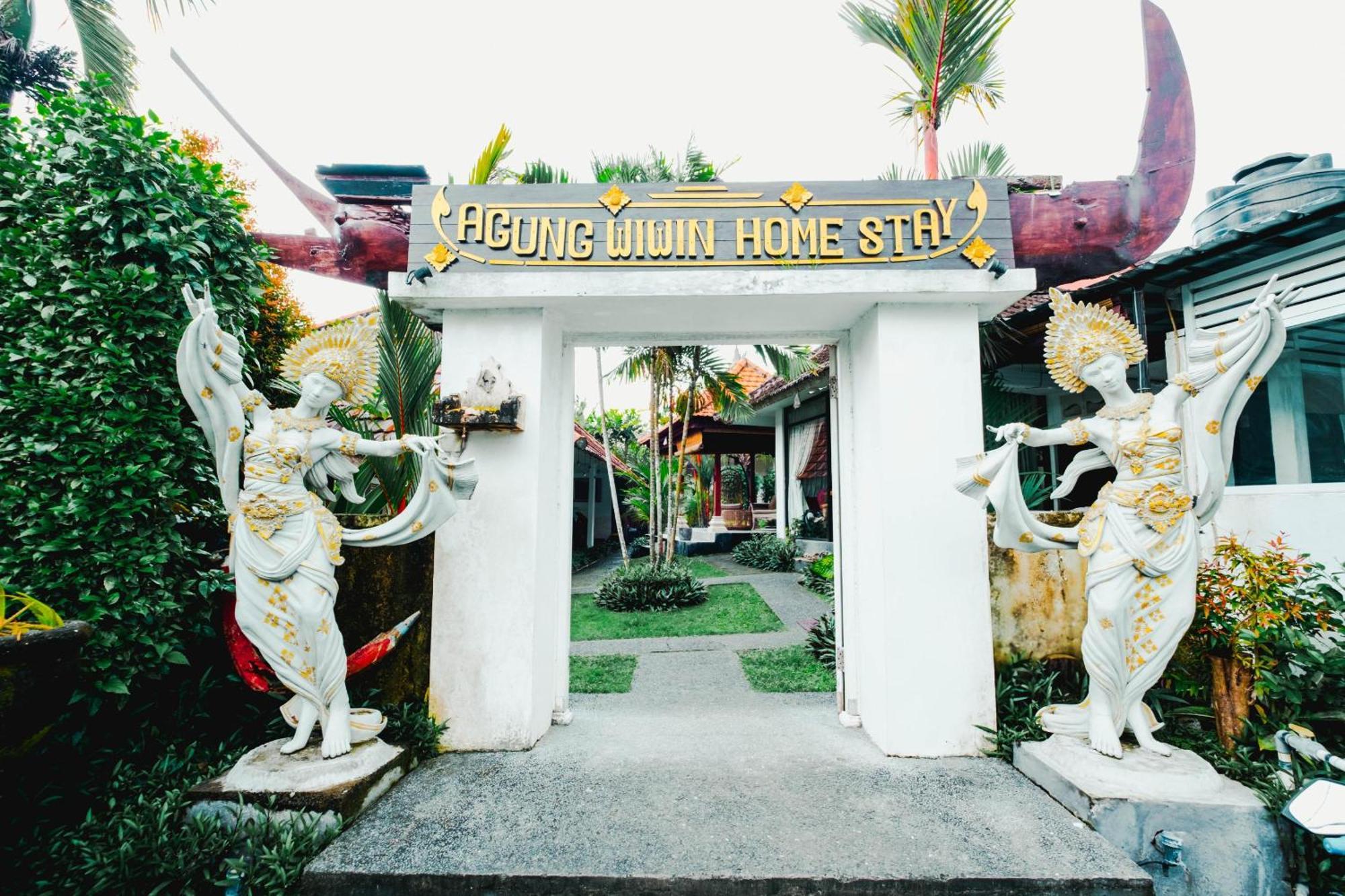 Agung Wiwin Homestay & Restaurant Mengwi Luaran gambar
